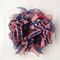 Patriotic Ribbon Wired Navy with White Star 1-1/2 Inch x 10 Yard Red White Blue Ribbon 4th of July